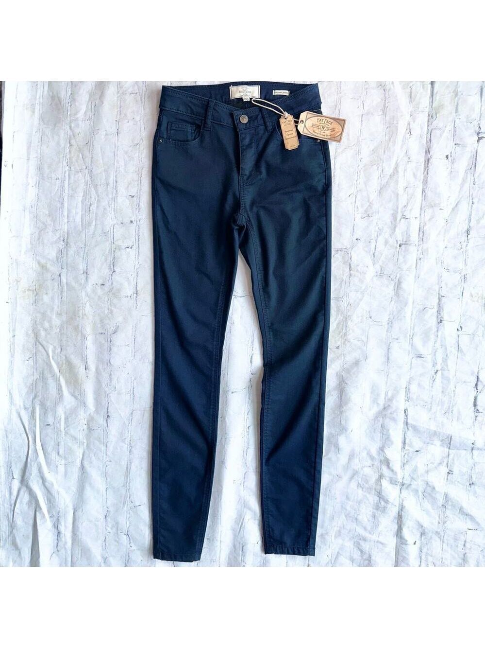 NWT Women’s Size 2 Fat Face Five Pocket Jegging Navy Blue